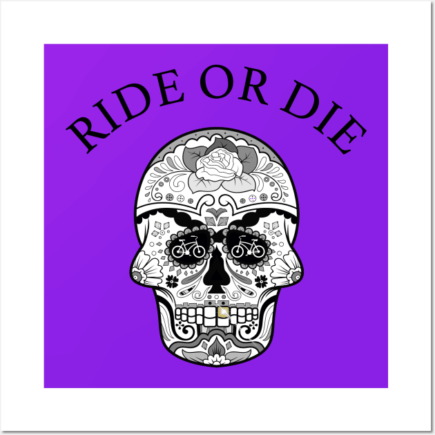 Ride or Die Gold Tooth Wall Art by CreativePhil